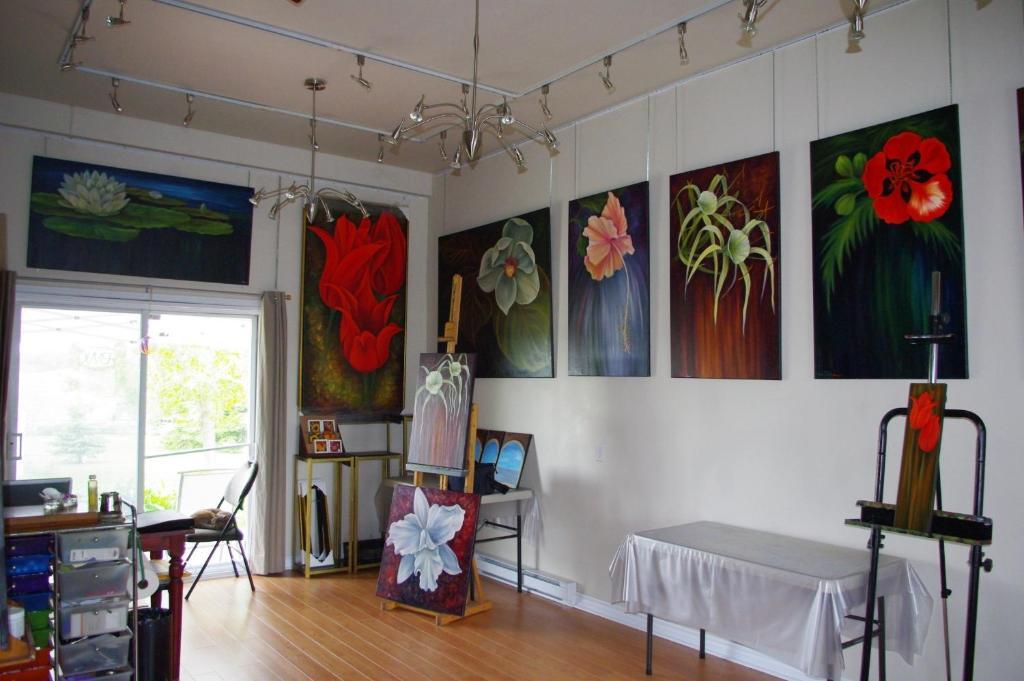 Atelier Galerie Anne Drouin Peinture & Pension Sainte-Julie Eksteriør billede