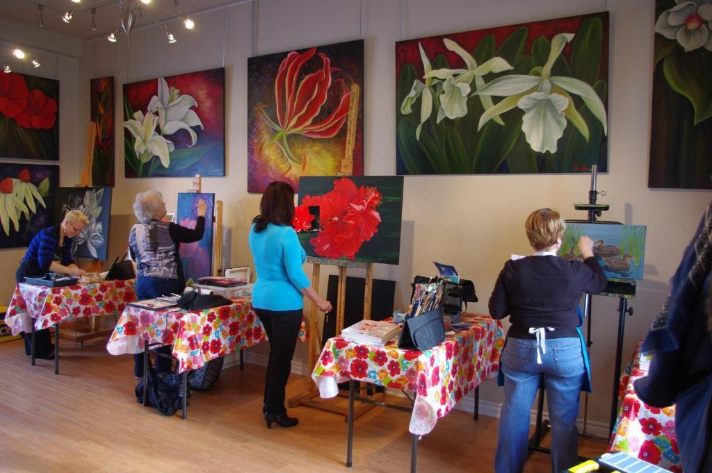 Atelier Galerie Anne Drouin Peinture & Pension Sainte-Julie Eksteriør billede