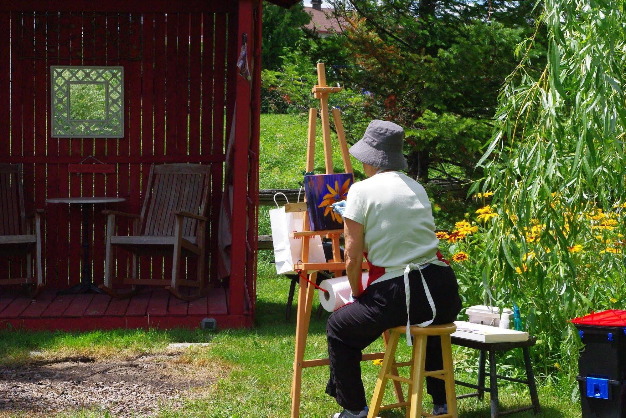 Atelier Galerie Anne Drouin Peinture & Pension Sainte-Julie Eksteriør billede
